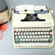 Dad’s typewriter