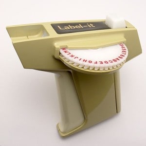 Dymo_embossing_label_maker_circa_1967