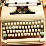 Read more about the article Typewriter Tuesday: Dad’s Typewriter is back!