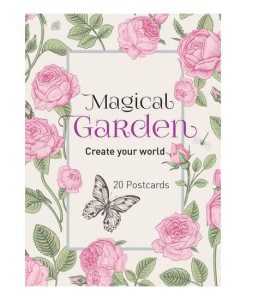 MagicalGardenPostCardColoring