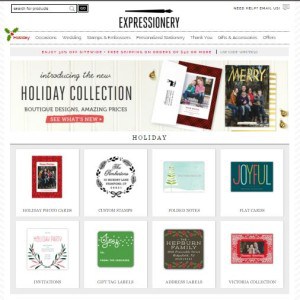 ExpressioneryHolidayPage