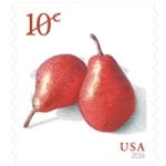 10centRedPears2016ForeverStamp