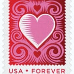 MysticStamp#4847 – 2014 46c Love-Cut Paper Heart