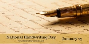 National-Handwriting-Day-January-23