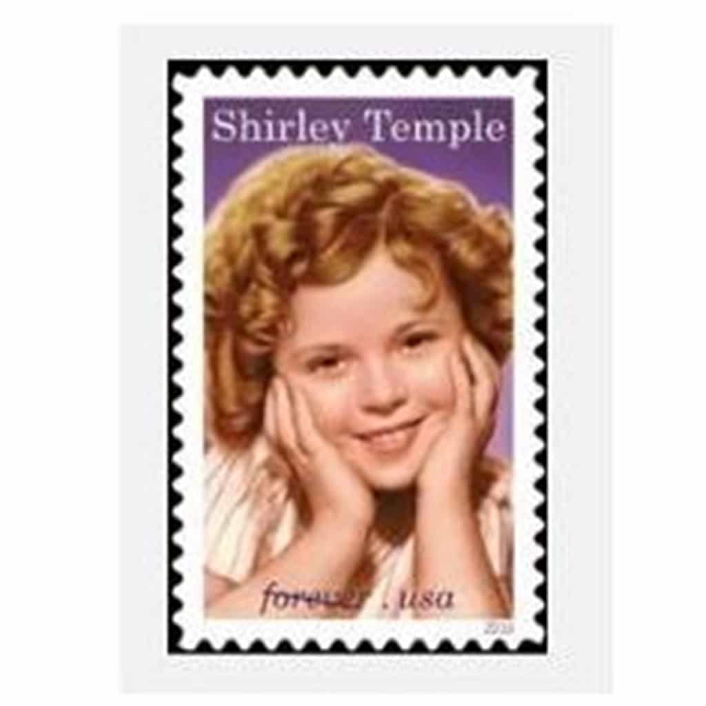 Read more about the article Shirley Temple stamp debuts today