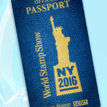 World Stamp Show-NY 2016 Passport