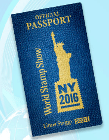 World Stamp Show-NY 2016 Passport