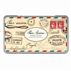 Cavallini Rubber Stamps Par Avion