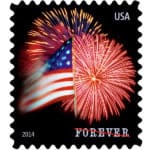 The Star-Spangled Banner 2014 stamp - Flag Day 2016 with Francis Scott Key Letter