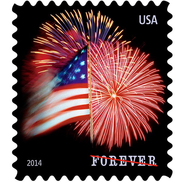 The Star-Spangled Banner 2014 stamp - Flag Day 2016 with Francis Scott Key Letter