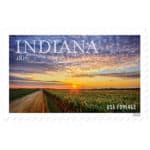 Indiana Statehood stamp issued