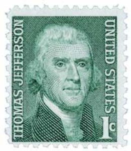 Jefferson 1968 stamp - Rare Thomas Jefferson Letter Discovered For Sale