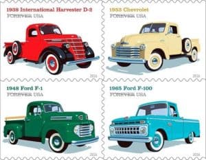 New Pickup Trucks stamps