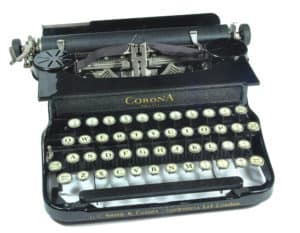 The Original TYPE-O-MATIC hand typed letters