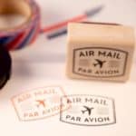 Read more about the article The Well Appointed Desk Par Avion stamp