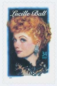 2001 Lucille Ball Commemorative Stamp