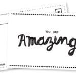 Pipsticks Amazing Printable Postcards