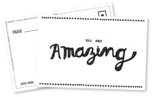 Pipsticks Amazing Printable Postcards