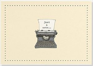 Peter Pauper Press Typewriter Note Cards