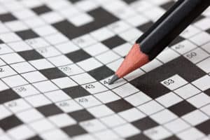 Letter Writing Inspired Crossword Puzzles