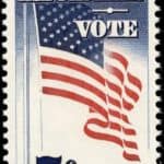 Register and Vote Commemorative 1964 stamp