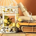 Birdcage Letter Writing DIY Organizers