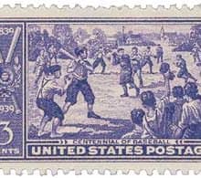 1939 Baseball Centennial stamp