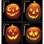 2016 Jack O Lanterns Forever Halloween Stamps