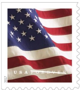 New US Flag Stamp Arriving January 27