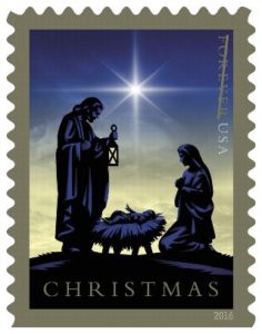 USPS 2016 Christmas Nativity Stamp