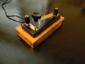 Steampunk Telegraph Key Mouse Tails