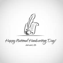 National Handwriting Day 2017