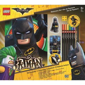 LEGO Batman Saturday Stationery Finds with LEGO Batman Movie Stationery Set