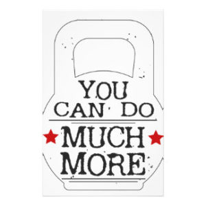 Adding fitness lifestyle theme stationery