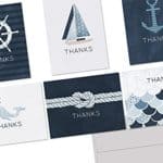 Read more about the article Ship Ahoy! Letter Writing Nautical Thank You Note Cards