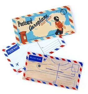 Balsa Wood Postcard Aeroplane