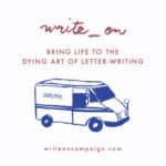 Read more about the article National Letter Writing Month 2017 Write_On Challenge