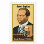 USA #2044 – 1983 20c Scott Joplin postage stamp