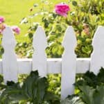 White picket fence