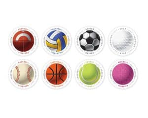 Ball USPS Stamps June 2017 Announced