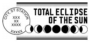 2017 Total Eclipse of the Sun Pictorial Postmark