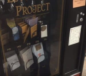 Image from The Letter Box Project Vending Machine in Idaho Statesman video.