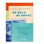 Read more about the article Be Bold Be Brave Typewriter Postcard Book