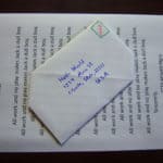 Read more about the article Snail Mail Origami Envelope Free at Instructables