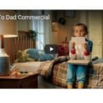 Mailing Paper Airplane Letters to Dad Commercial