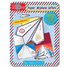 Sending Paper Airplane Letters Activity Tin