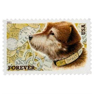 Owney Postal Dog Forever Stamp