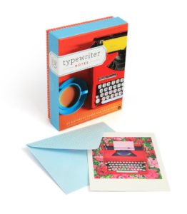 Uppercase Magazine Typewriter Notes Stationery