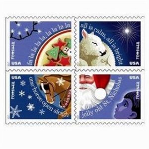 USPS 2017 Christmas Carols Forever Stamps