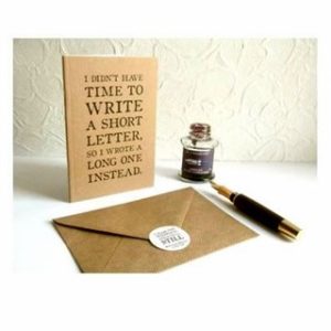 Twain Quote Notebook Long Letter Journal